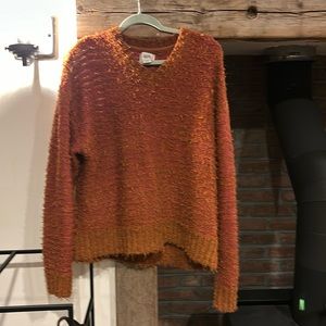 BDG Urban outfitters sooo cozy soft pink & mustard size small but roomy